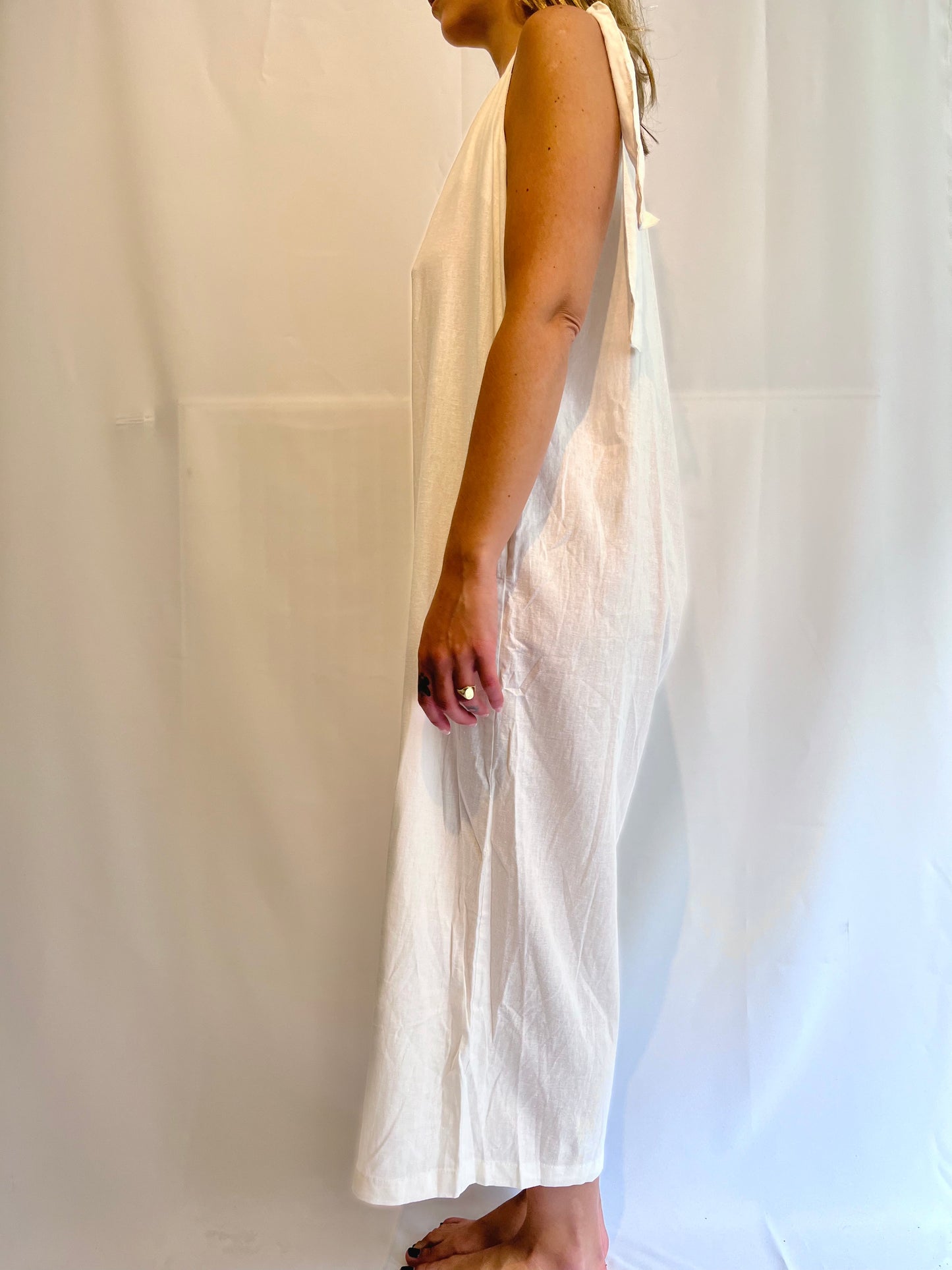 Handmade Linen Jumpsuit